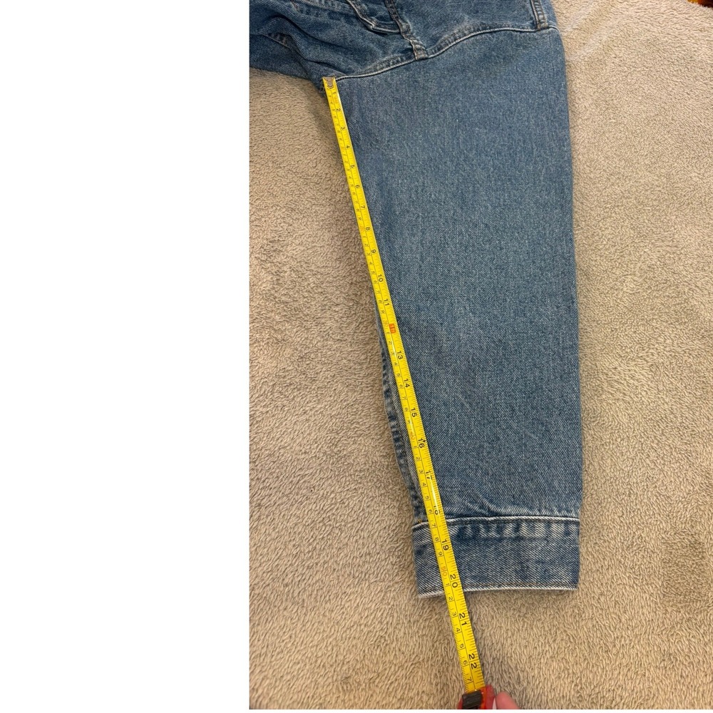 Vintage 90s Levi's 70507 Type III Trucker Jacket USA Made Large Denim Blue Faded - Picture 9 of 16